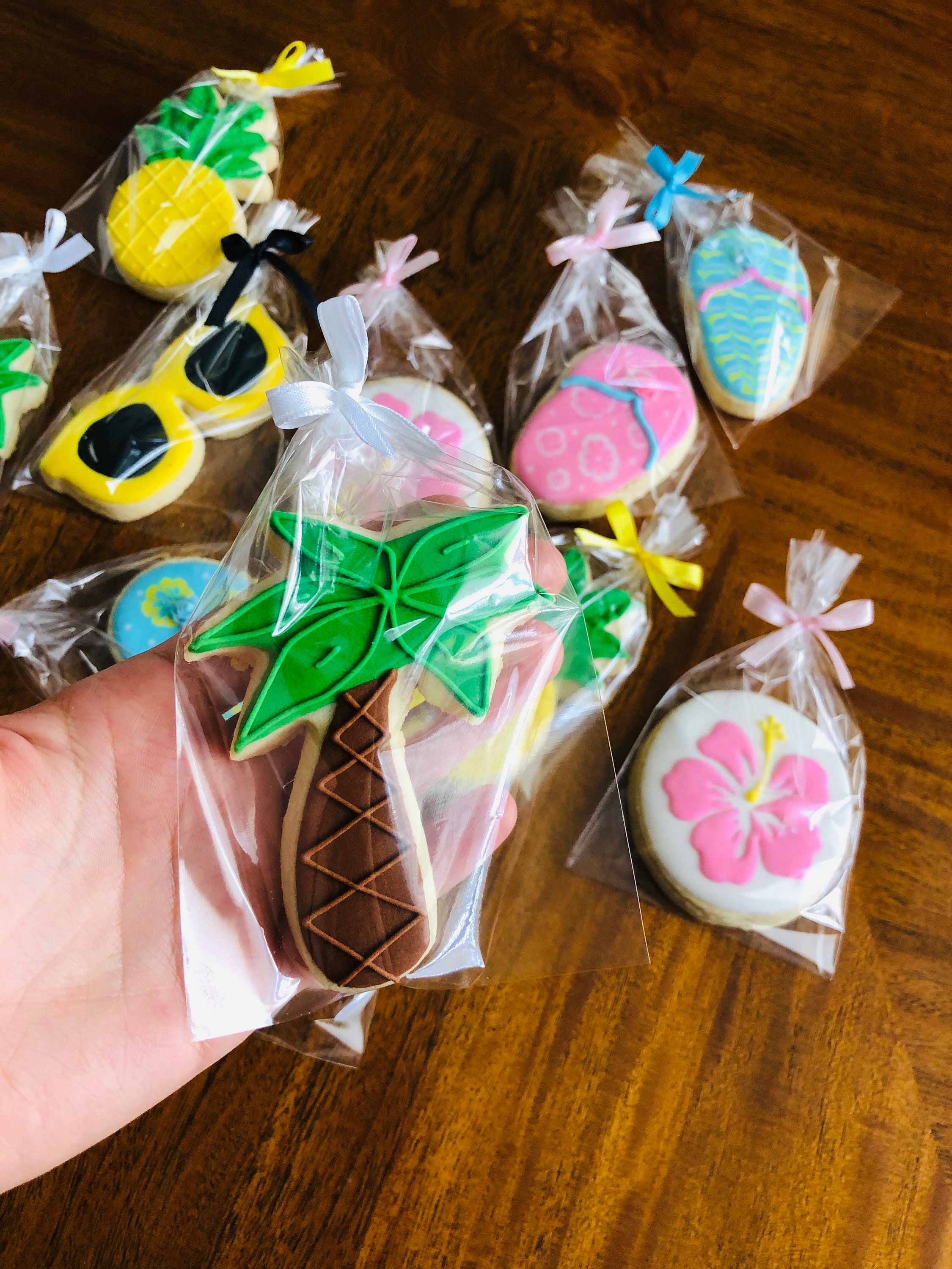 Hawaii Cookies Hawaii Cookies Birthday Cookies Theme Etsy