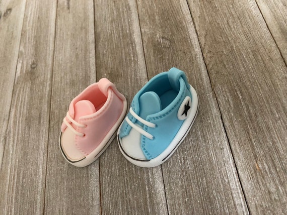 Baby converse cake topper deals