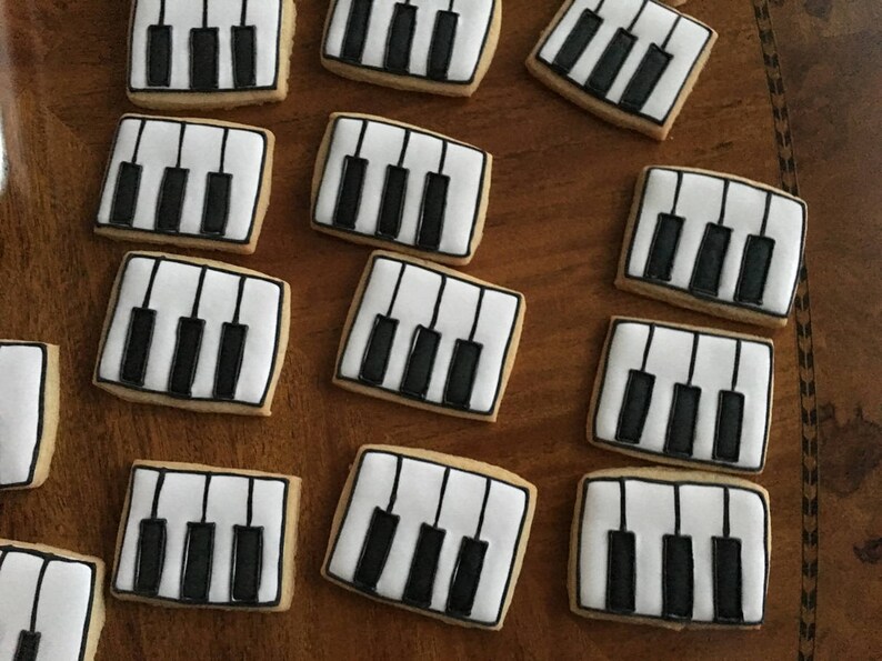 Royal Icing Cookies, Musical Instrument Cookies, Music Icing Cookies ...