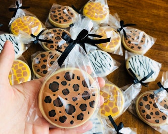 Safari Cookies, Animal Cookies, Africa Cookies, Cookies, Birthday cookies, safari cookies