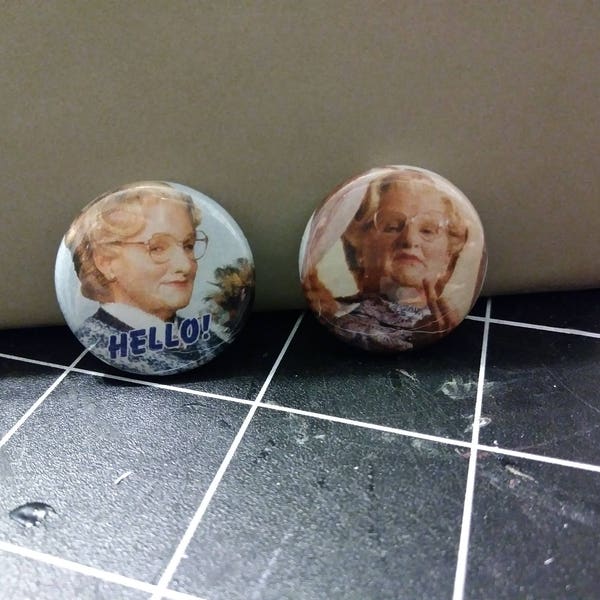 Mrs. Doubtfire pins