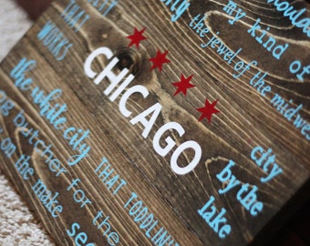 Chicago nicknames plaque