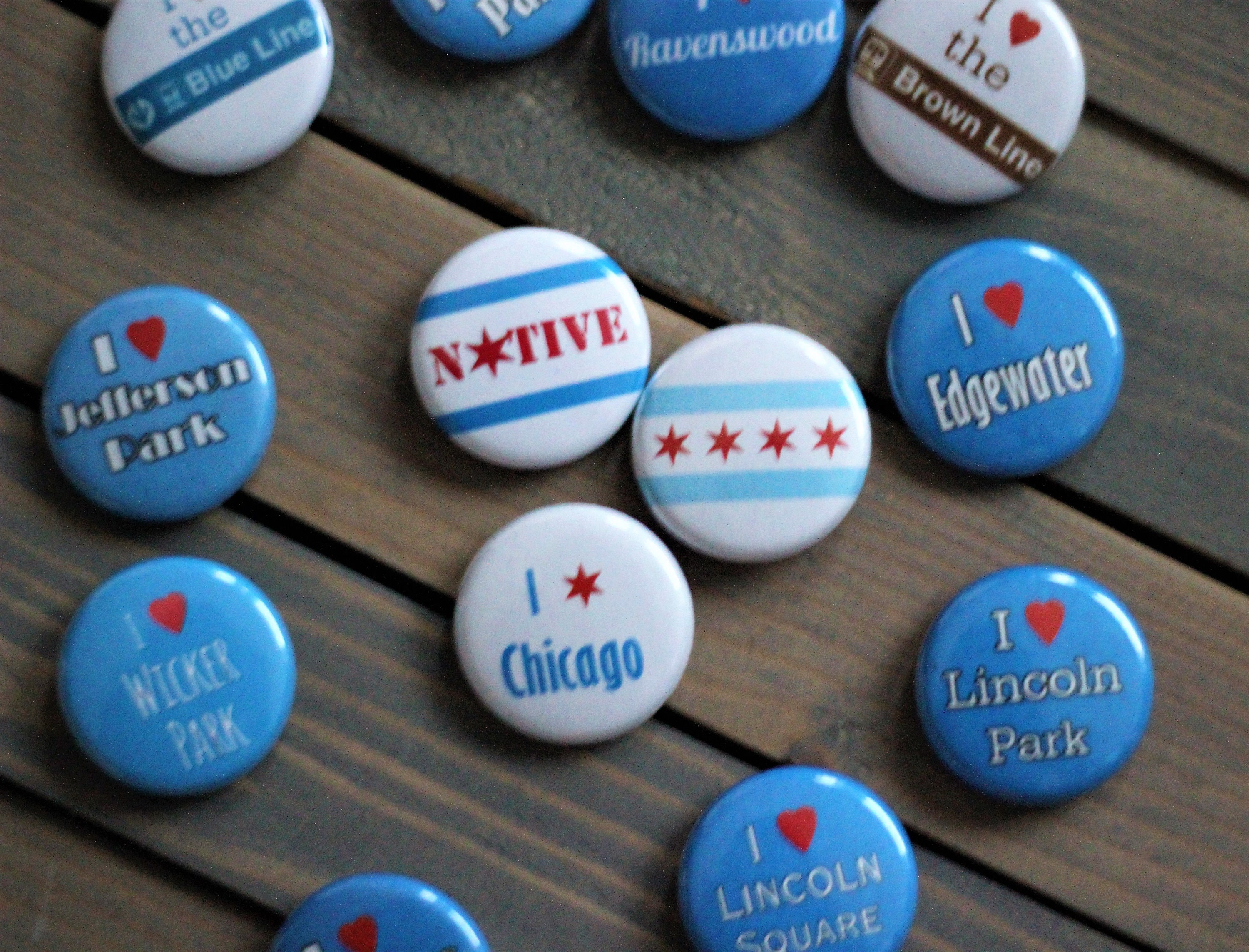 The Neighbourhood Pins - Etsy