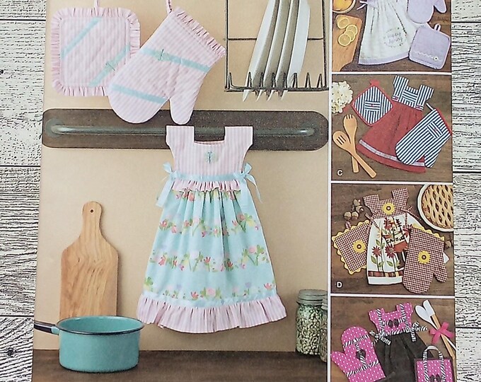 Simplicity Sewing Pattern 8109 - Kitchen Accessories - Towel Dresses ...