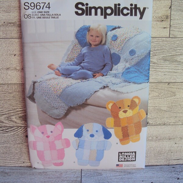 Simplicity Rag Quilt Pattern - Etsy
