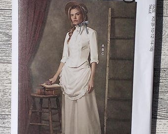 McCall's Sewing Pattern 8397 - Misses Historical Wild West Costume -  Western Wear / Victorian Bustle Dress - Sizes 8 to 16