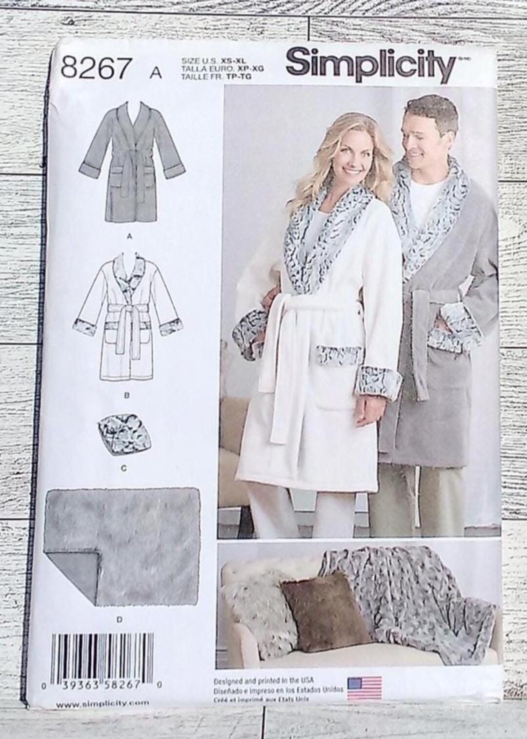 Simplicity Robe Pattern Simplicity Sewing Pattern 8267 - Robe & 18