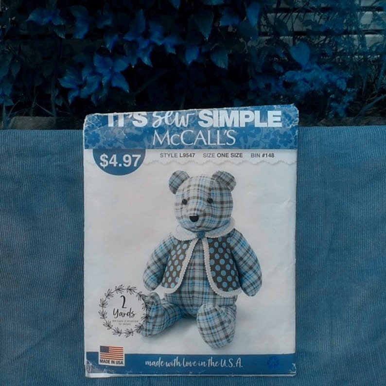 mccalls memory bear pattern