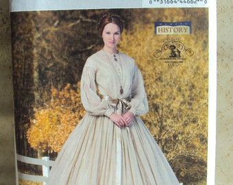 Butterick B5831 Sewing Pattern - Misses Civil War Dress Costume Southern Belle Dress Gone with the Wind Dress - Sizes  16 to 24