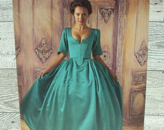 Simplicity Sewing Pattern 8411 - Misses 18th Century Dress with Panniers - Outlander Dress - Sizes 6 - 14 or 14 to 22
