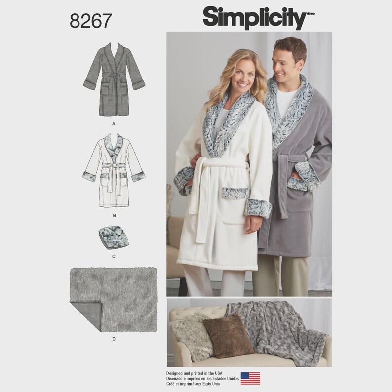 Simplicity Sewing Pattern 8267 - Robe & 18