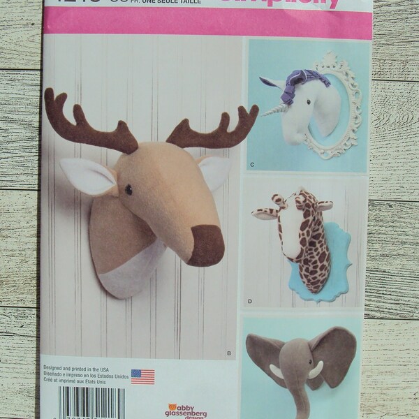 Stuffed Animal Head - Etsy