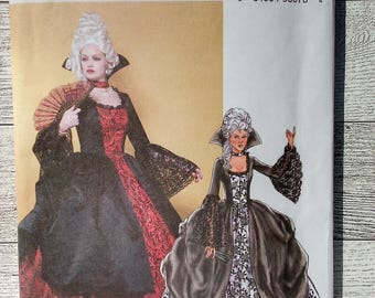 Butterick B4315 Sewing Pattern - Misses 18th Century French Royalty Gown - Marie Antoinette - NEW & UNCUT - Sizes 6 to 12