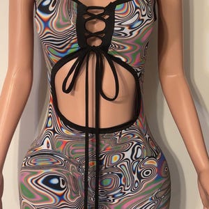 RAVE wear BOTTLE GIRL bartender outfit