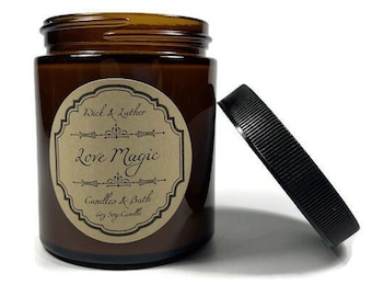 Love Magic Wood Wick Soy Candle