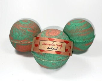 Watermelon Candy Bath Bomb