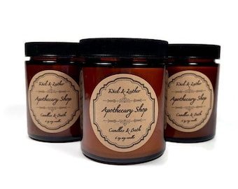 Apothecary Shop Wood Wick Soy Candle