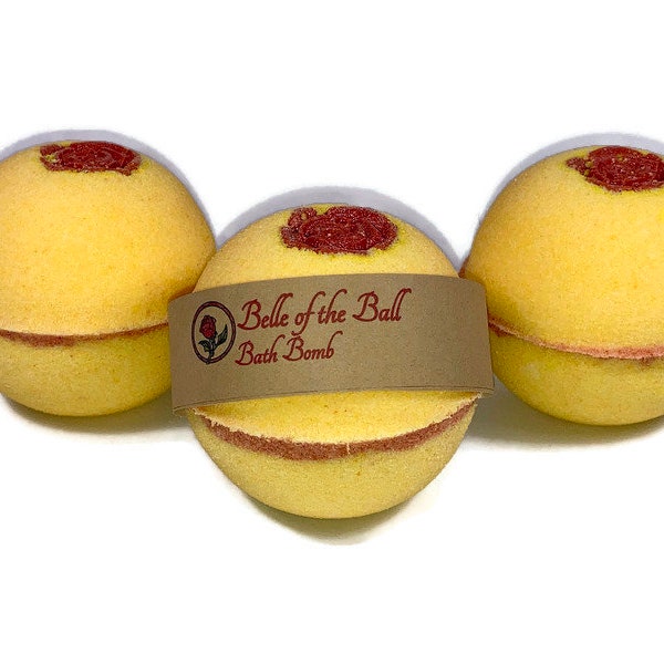 Belle of the Ball Bath Bomb, Rose & Patchouli