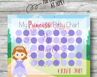 Printable Frozen Potty Training Chart Instant Download Anna | Etsy