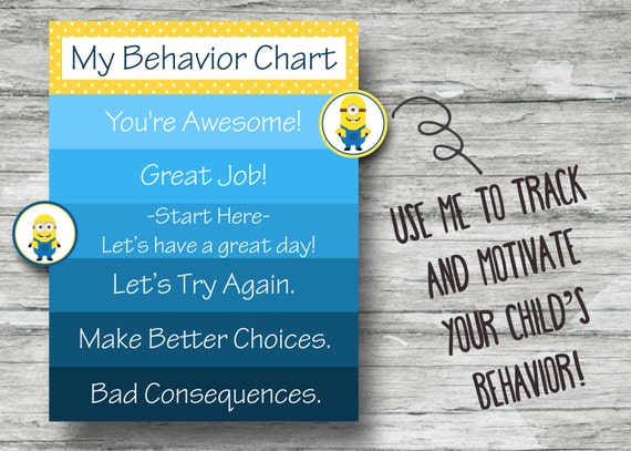 Minion Behavior Chart