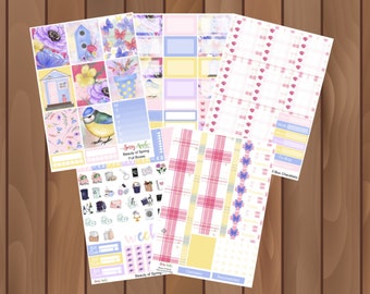 Beauty of Spring - Spring Sticker Kit - Weekly Sticker Kit - Vertical Sticker Kit