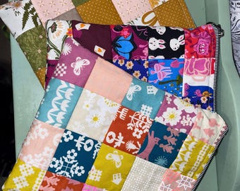 Patchwork Kindle Tasche