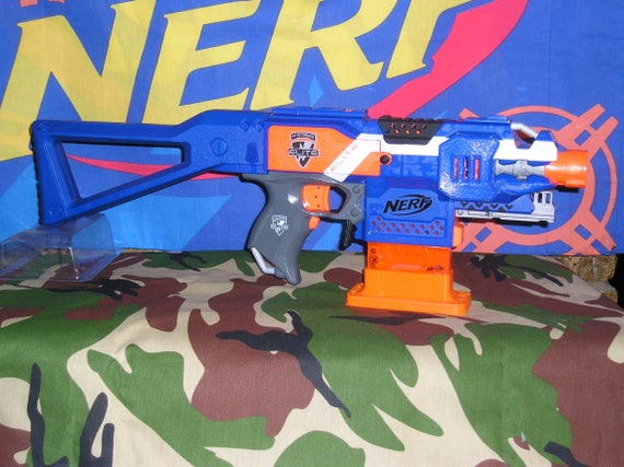 Anstændig paperback Supermarked Ultimate Nerf Blue Stryfe Modified Rewiredworker Partstamiya - Etsy