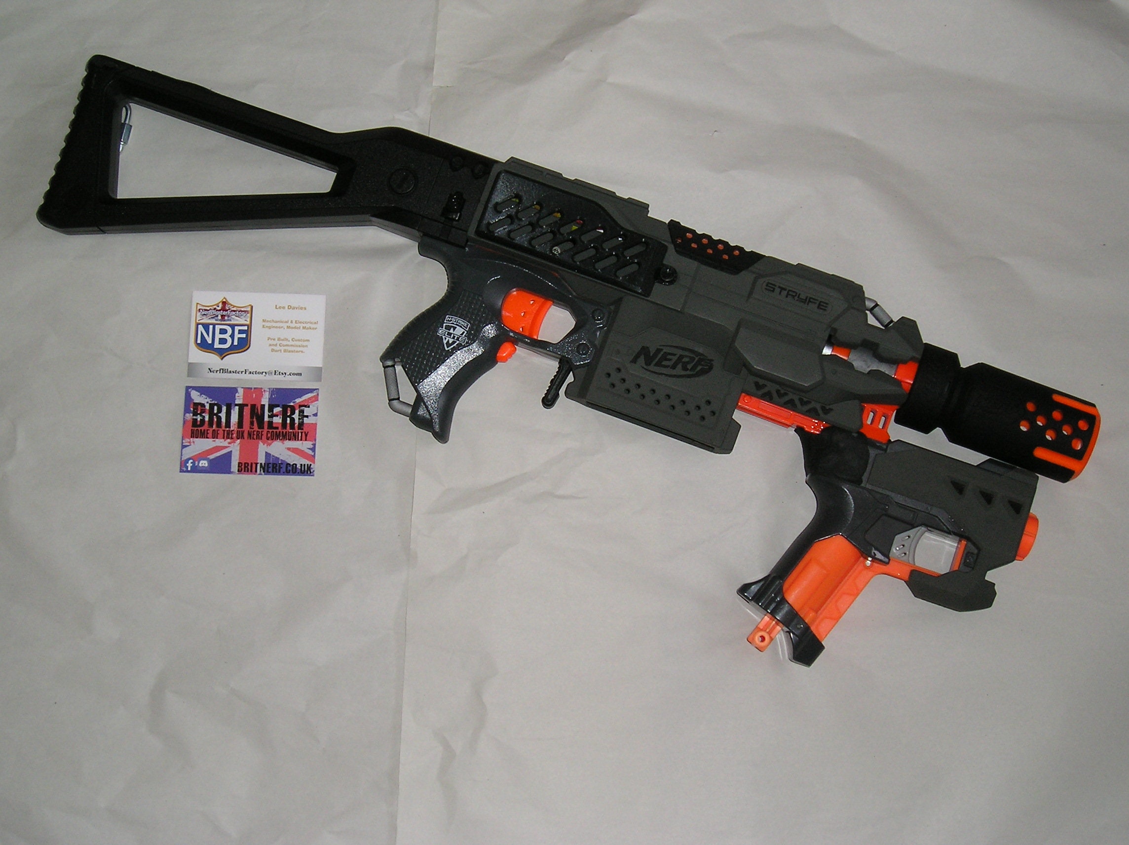 Nerf Stryfe Worker Parts Custom Painted Game - Etsy New Zealand