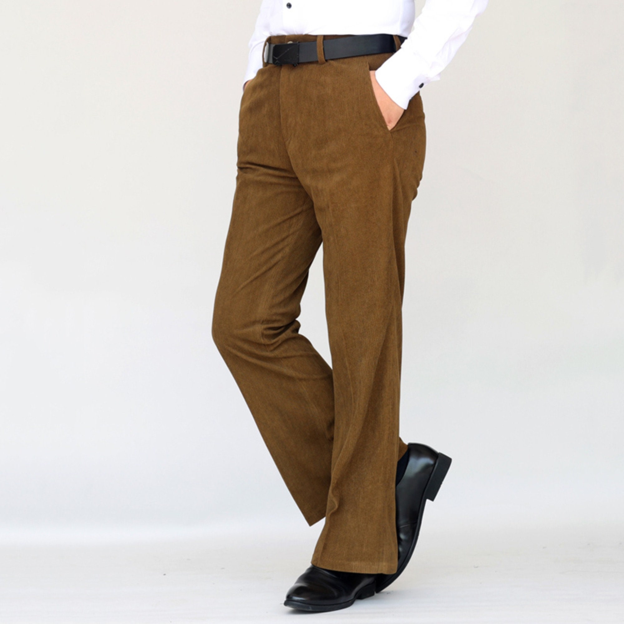 Corduroy flares hotsell mens