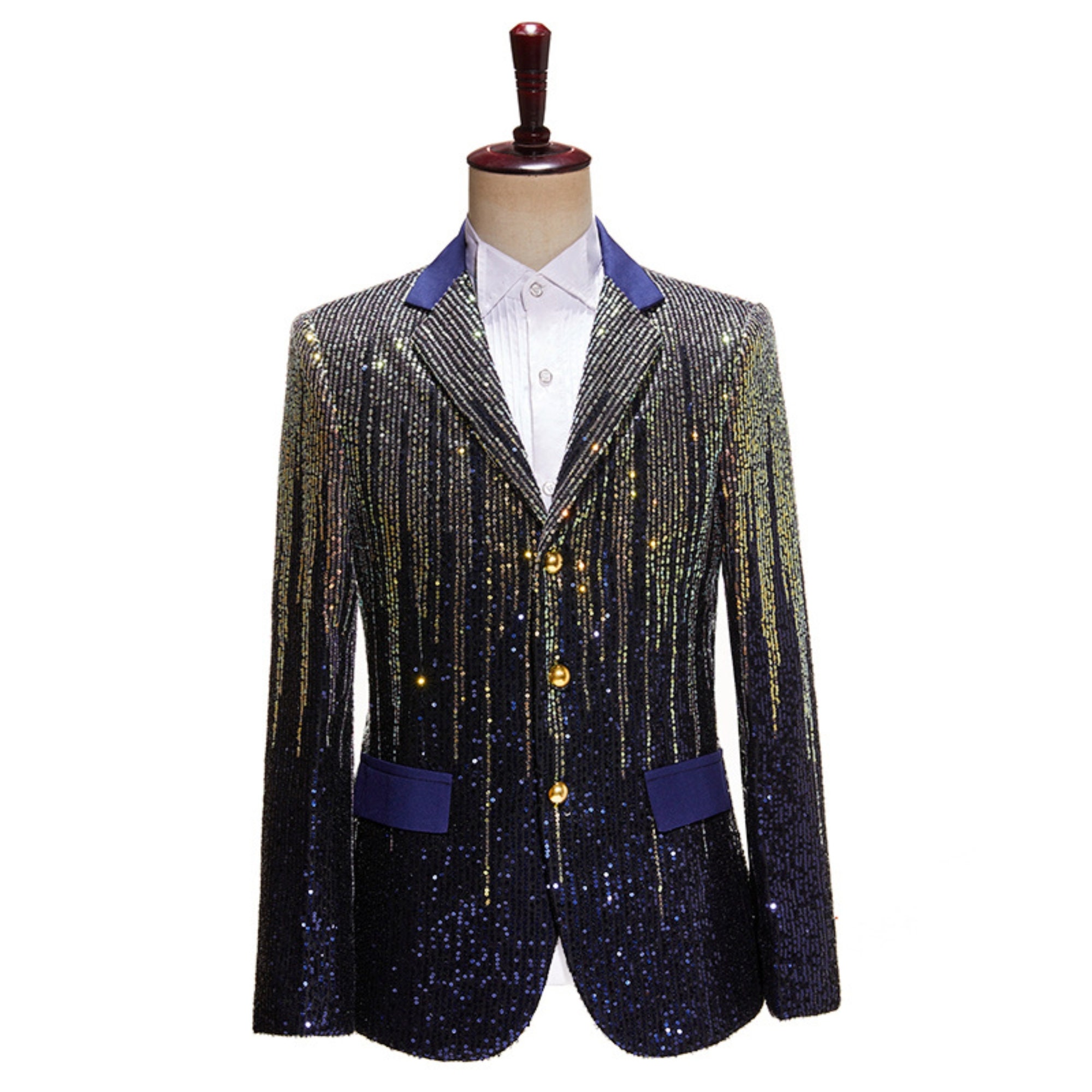 Mens sparkly shop suit jacket