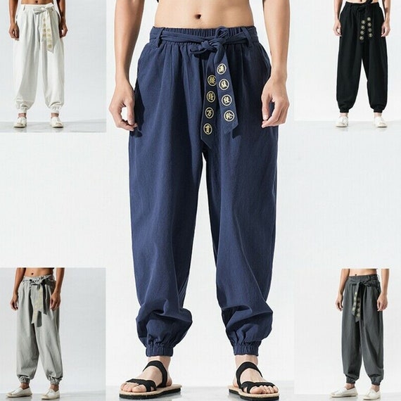 Chinese Kung Fu Men Pants Tai Chi Trousers Training Wushu Arts - Etsy