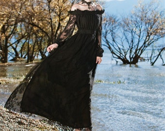 gothic evening dresses