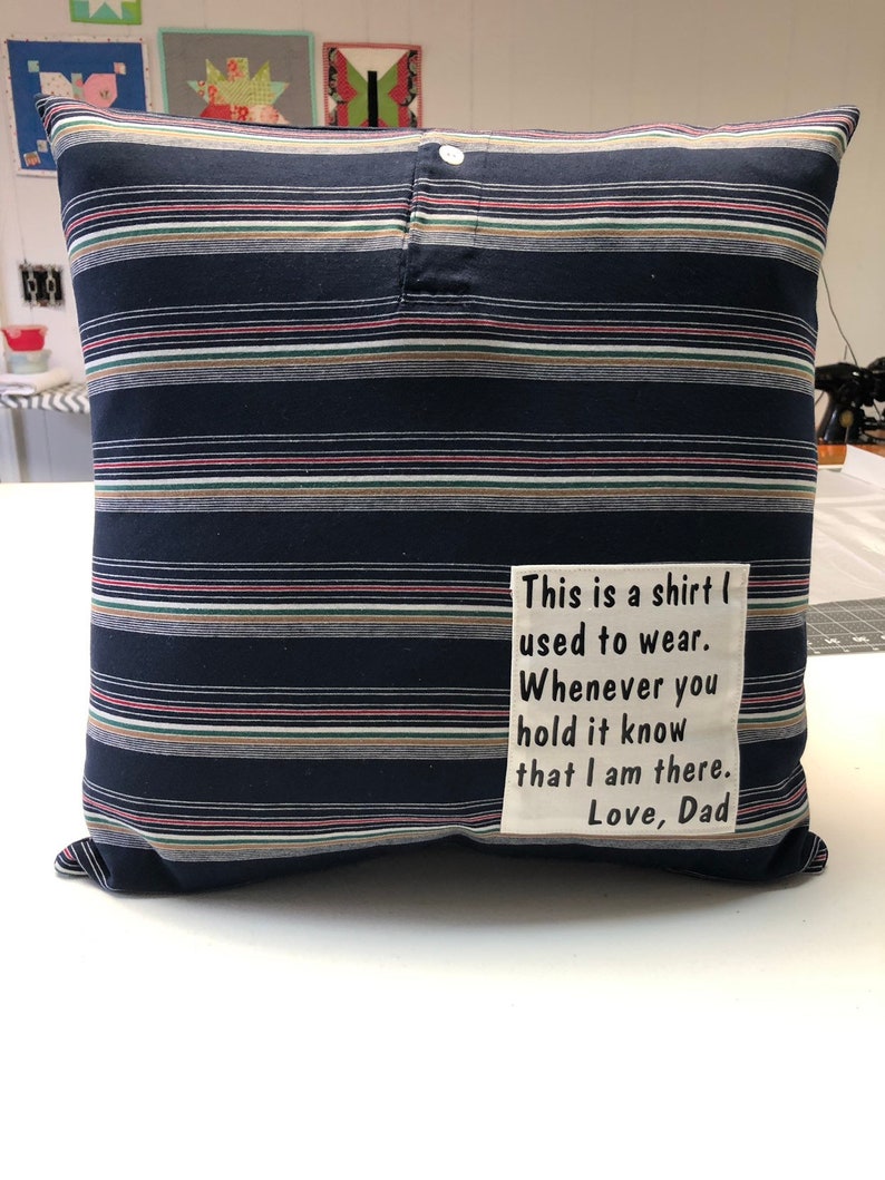Memory Pillow/ Custom Made Memory Pillow With Poem/ Custom Etsy