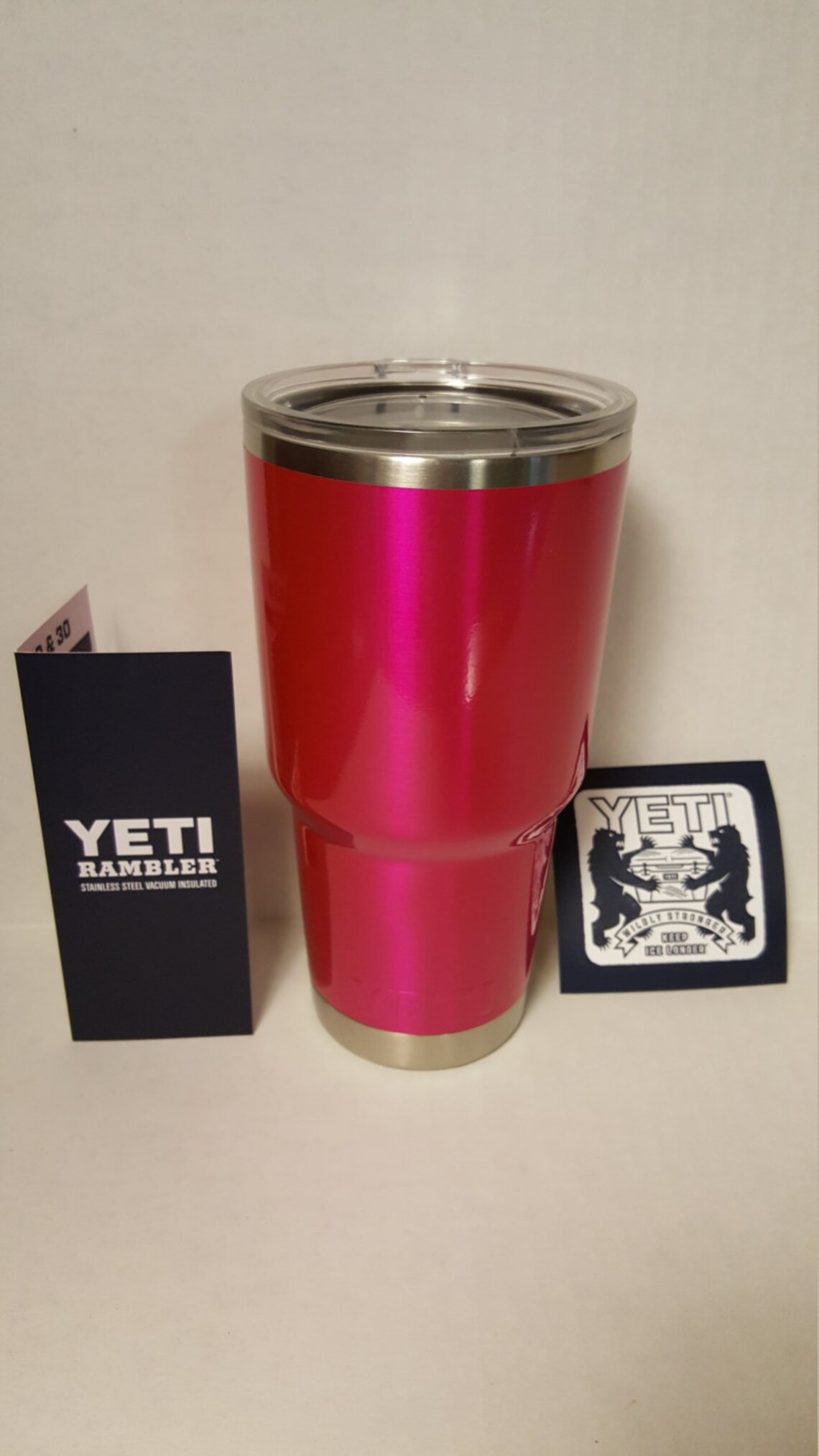 Powder Coated Authentic Yeti Rambler 20oz or 30oz Corkey Etsy