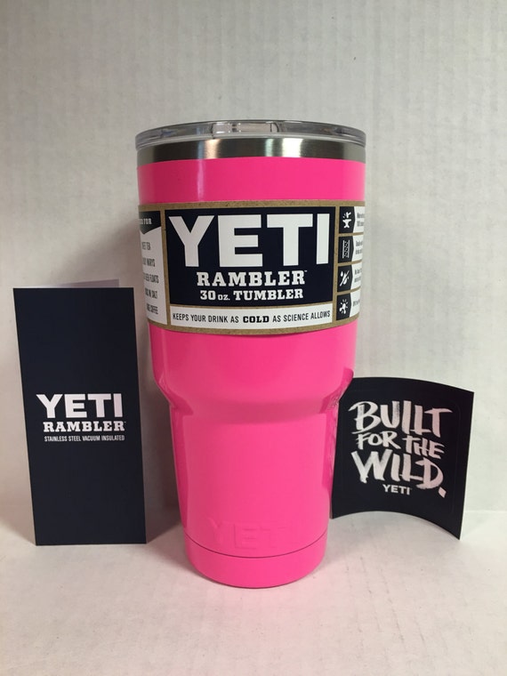 hot pink yeti 30 oz