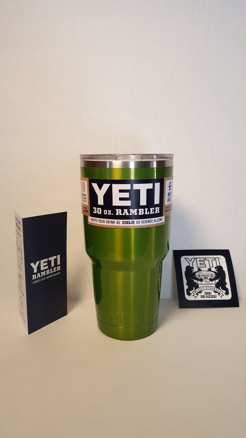 Powder Coated Authentic Yeti Rambler 20oz or 30oz Psycho Etsy