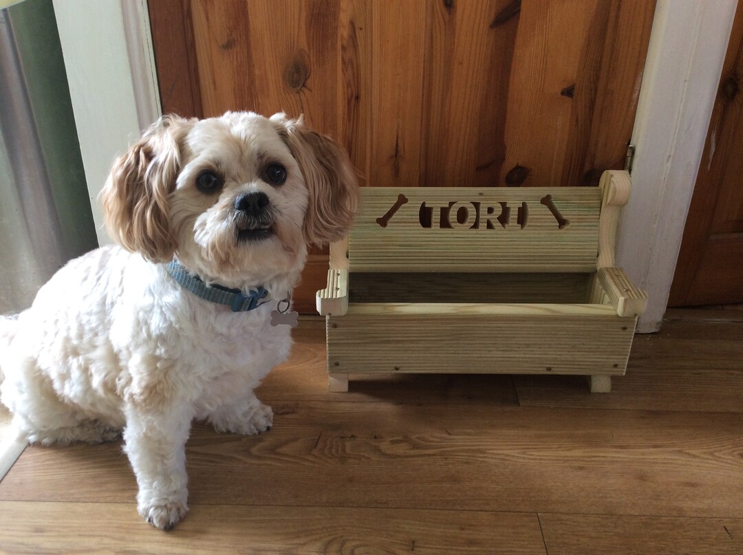 PET Memorial BENCH Planter PERSONALISED Dog Cat Unique made Etsy