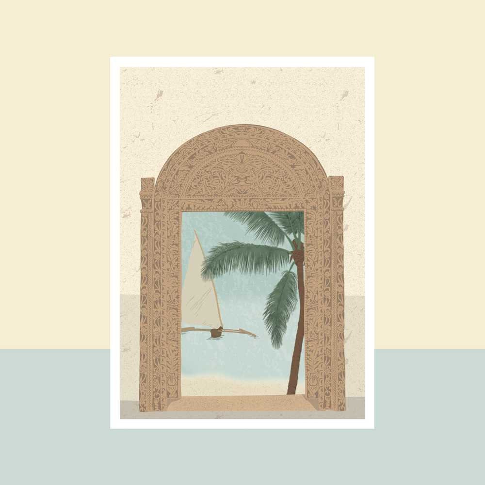 Carte Postale Swahili