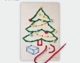 tree__Dottka de Noël de la collection Noël, jouets Montessori, 5 ans et plus