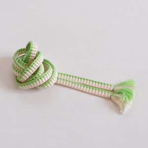 Flat Obijime - White & Green - Kimono Obijime Belt - Silk - Vintage - Kimono Accessories