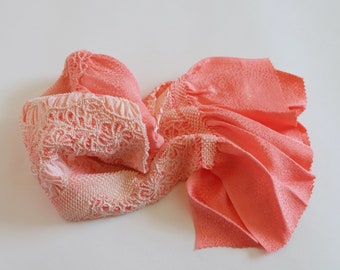 Unused Obijime - Shibori Hand-Tie Dye - Excellent Condition - Silk Obiage - Authentic Kimono Accessories - Vintage Wear