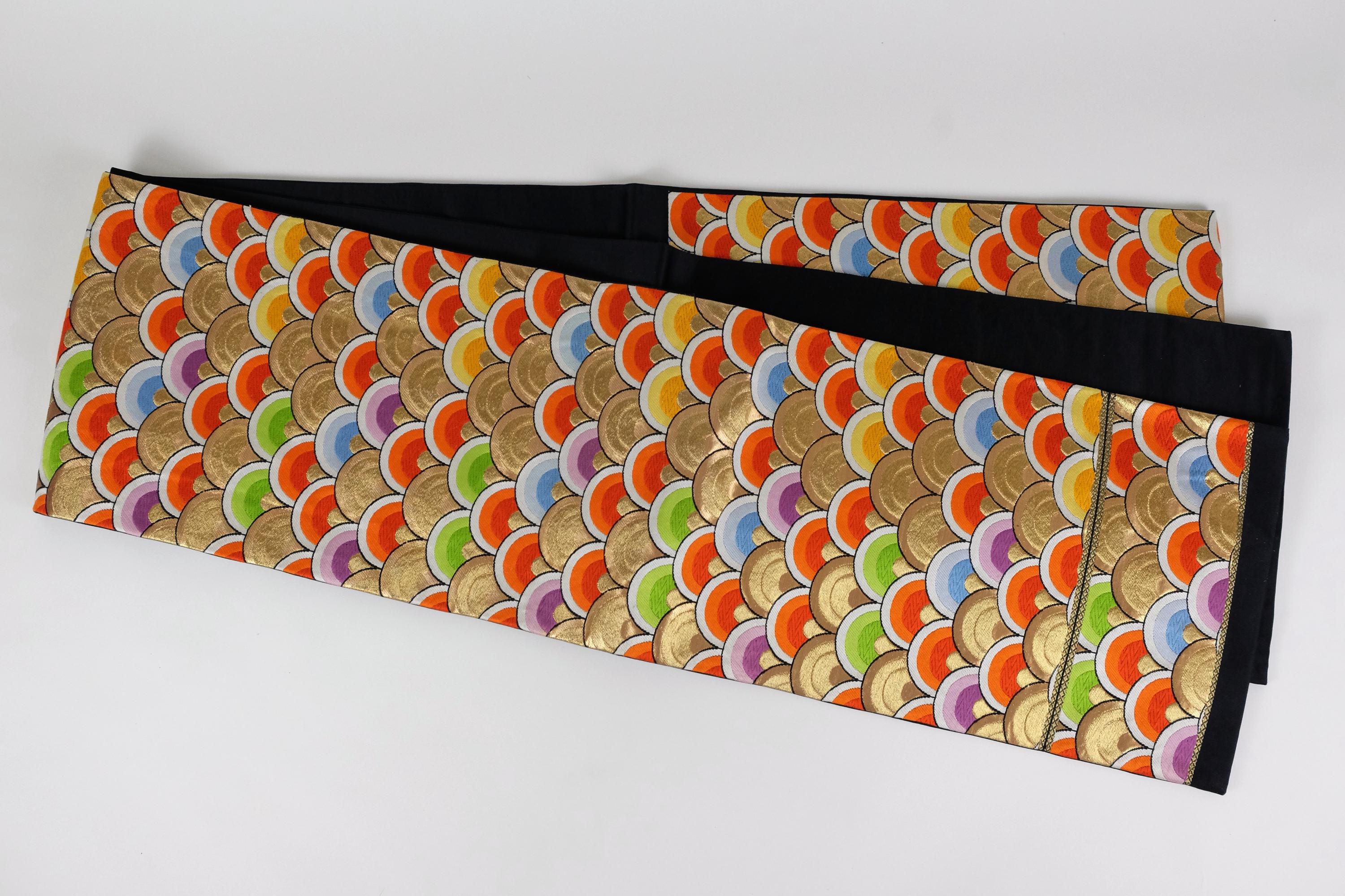 Obi With Traditional Japanese Motifs - Etsy Canada
