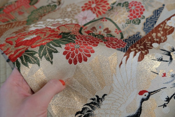 Reversible Obi - Fully Patterned - Iconic Japanes… - image 6