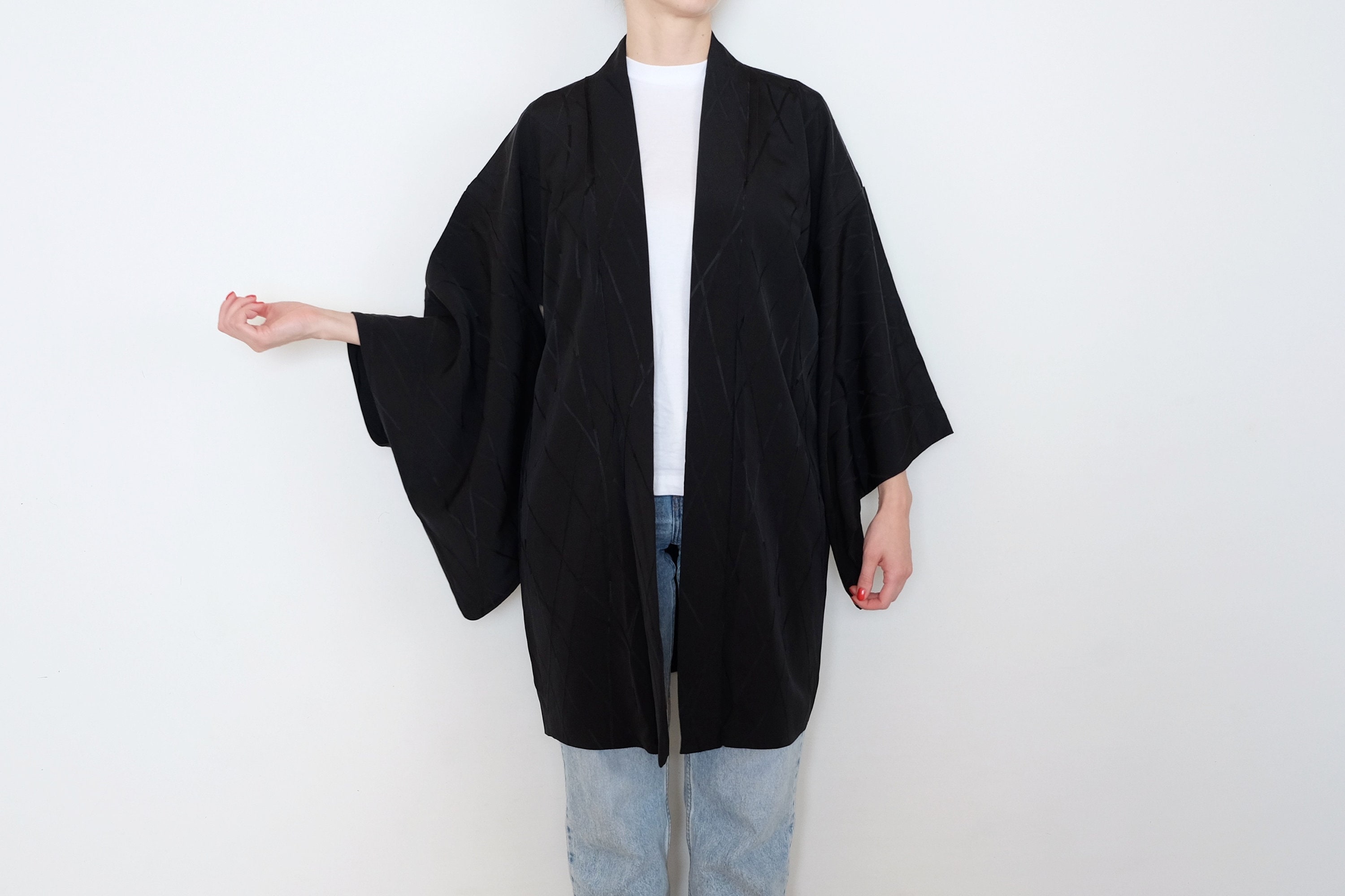 Haori black best sale