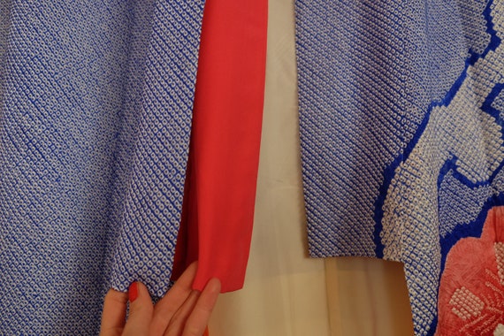 Stunning Shibori Furisode - Hand Tie-Dye - Pine T… - image 6