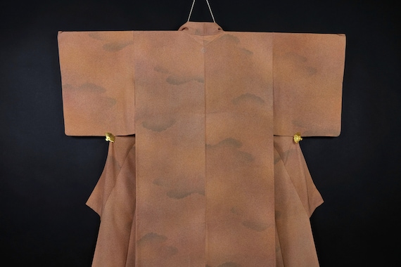 Pastel Kimono - Delicate Cloud Pattern - Vintage … - image 1