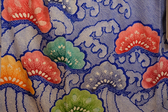 Stunning Shibori Furisode - Hand Tie-Dye - Pine T… - image 2