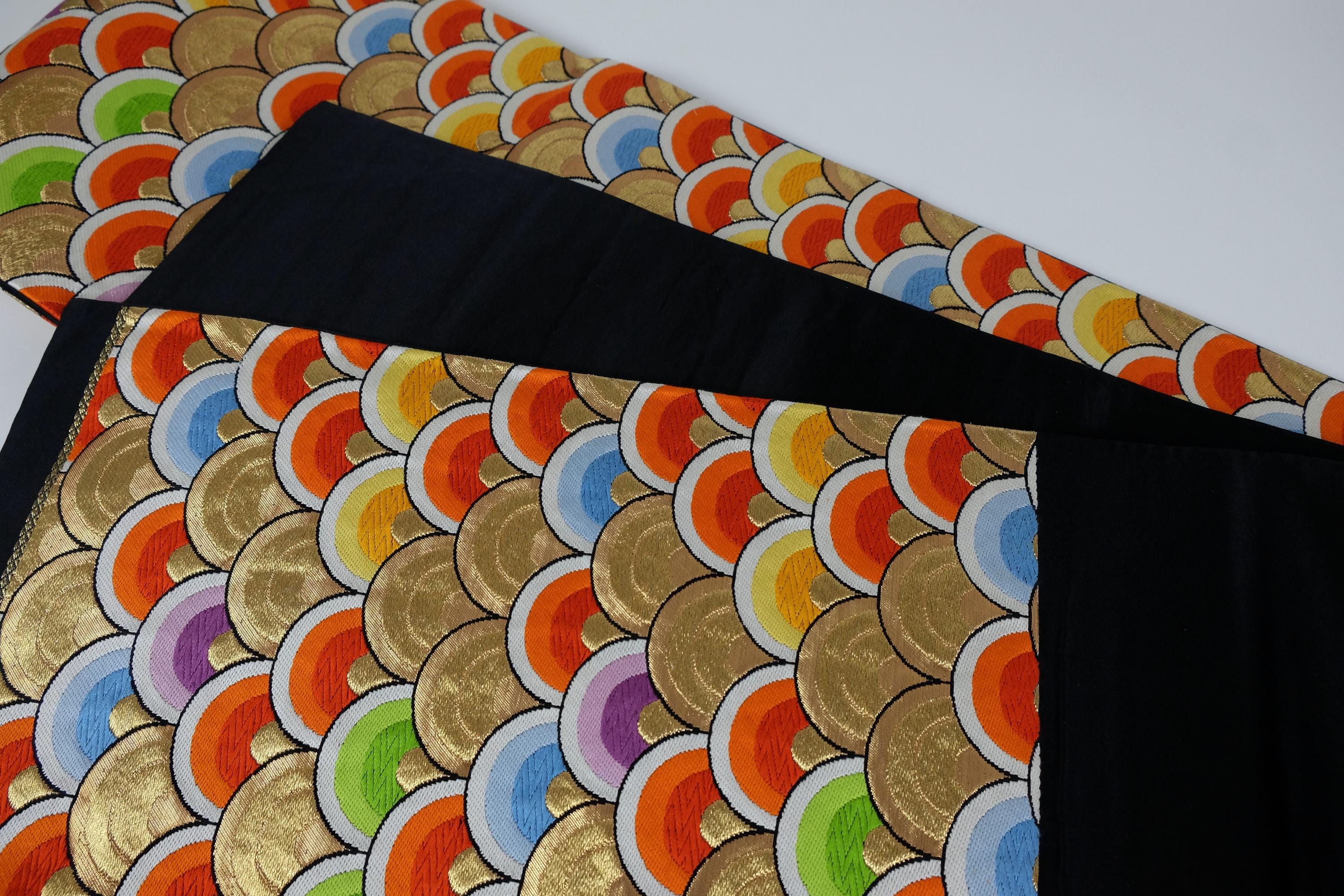Obi With Traditional Japanese Motifs - Etsy Canada