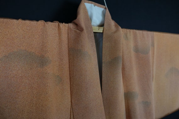 Pastel Kimono - Delicate Cloud Pattern - Vintage … - image 8