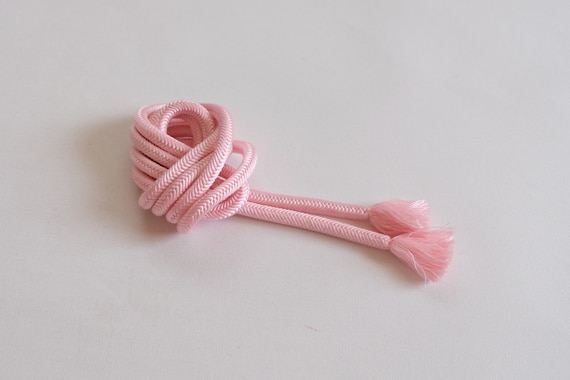 Pink obijime - round - Gem